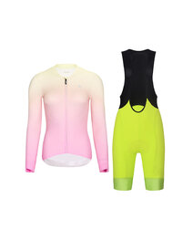 RIVANELLE maillot largo y pantalón - ELEVATE - amarillo/negro/rosa/multicolor