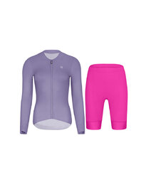 RIVANELLE maillot largo y pantalón - ELEVATE - ciclamen/púrpura