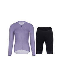 RIVANELLE maillot largo y pantalón - ELEVATE - negro/púrpura