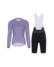 RIVANELLE maillot largo y pantalón - ELEVATE - negro/púrpura