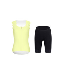 RIVANELLE maillot sin mangas y pantalón corto - SCALLESSA - negro/amarillo