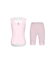 RIVANELLE maillot sin mangas y pantalón corto - SCALLESSA - rosa