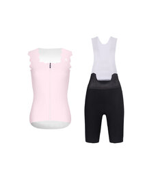 RIVANELLE maillot sin mangas y pantalón corto - SCALLESSA - negro/rosa