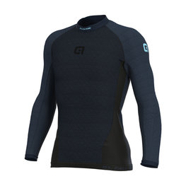 ALÉ camiseta de manga larga - KLIMA - negro/azul