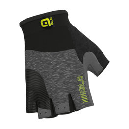ALÉ guantes de dedos cortos - COMFORTS - gris/amarillo