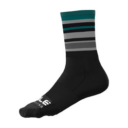 ALÉ calcetines clásicos - STRIPES - negro/verde