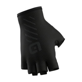 ALÉ guantes de dedos cortos - ASPHALT - negro