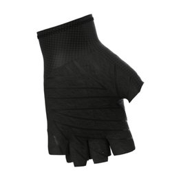 ALÉ guantes de dedos cortos - ASPHALT - negro