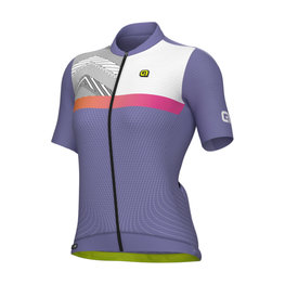 ALÉ jersey de manga corta - ZIG ZAG PR-S - púrpura