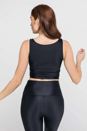 ATHLEEYA top - URBAN TANK - negro