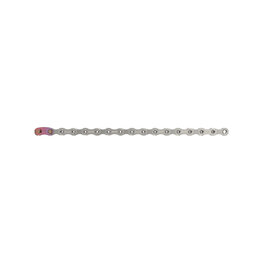 SRAM cadena - PC X01 EAGLE HOLLOWPIN - plateado