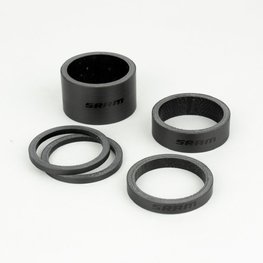 SRAM juego de arandelas - HEADSET SPACER SET - negro