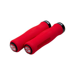 SRAM empuñaduras - LOCKING GRIPS 129 mm - rojo