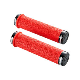 SRAM empuñaduras - DH SILICONE LOCKING  - rojo