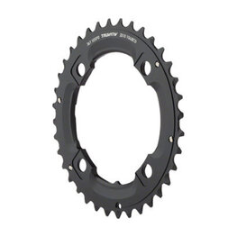SRAM Convertidor - MTB 36T 104 S1 49 CHAINLINE AL5 2X10 LONG PIN BLAST - negro
