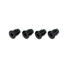 SRAM juego de tornillos para convertidores - 4X2 M8X4.75X8.75 STEEL 94/107 BCD BLACK QTY 4 - negro