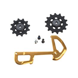SRAM poleas para la palanca de cambios - PULLEYS XX1 EAGLE 12 SPEED X-SYNC - negro/dorado