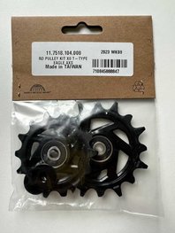 SRAM poleas para la palanca de cambios - PULLEYS X0 T-TYPE EAGLE AXS - negro