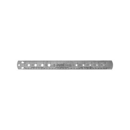 UNIOR escala - BEARING AND COTTER GAUGE - plateado