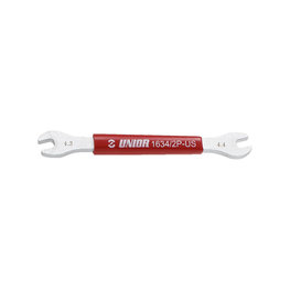 UNIOR clave - SPOKE WRENCH 4,3 x 4,4 - rojo