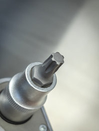UNIOR cabeza - TORX 1/2" IP40 - plateado