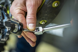 UNIOR clave - TORQUE WRENCH - plateado