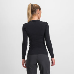 SPORTFUL camiseta de manga larga - MERINO - negro