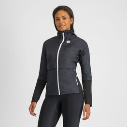 SPORTFUL chaqueta cortaviento - CARDIO W - negro/blanco
