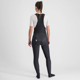 SPORTFUL pantalones largos con tirantes - FIANDRE NO RAIN - negro