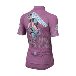 SPORTFUL jersey de manga corta - SUPER GIRL - púrpura