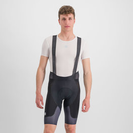 SPORTFUL pantalones cortos de tirantes - SHIELD - negro