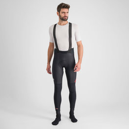 SPORTFUL pantalones largos con tirantes - FIANDRE - negro