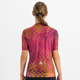 SPORTFUL jersey de manga corta - ROCKET - ciclamen/marrón