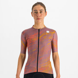 SPORTFUL jersey de manga corta - CLIFF SUPERGIARA - púrpura/naranja