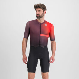 SPORTFUL monos - BOMBER - negro/púrpura