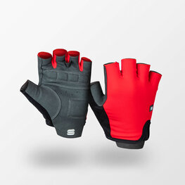 SPORTFUL guantes de dedos cortos - MATCHY - rojo