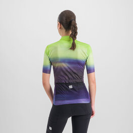 SPORTFUL jersey de manga corta - FLOW SUPERGIARA - verde claro/púrpura