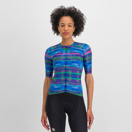 SPORTFUL jersey de manga corta - GLITCH BOMBER - azul