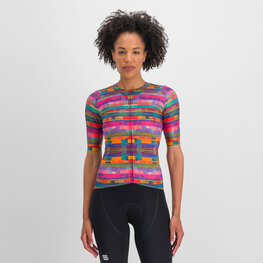 SPORTFUL jersey de manga corta - GLITCH BOMBER - multicolor