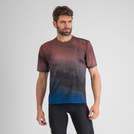 SPORTFUL Camiseta de manga corta - FLOW GIARA - marrón/azul