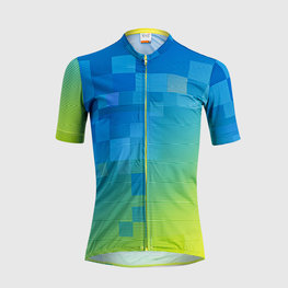 SPORTFUL jersey de manga corta - ROCKET KID - azul/amarillo