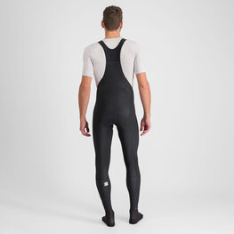SPORTFUL pantalones largos con tirantes - BODYFIT PRO - negro