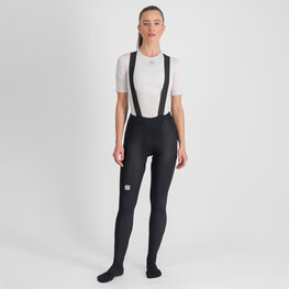 SPORTFUL pantalones largos con tirantes - SUPERGIARA W - negro