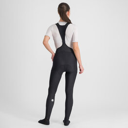 SPORTFUL pantalones largos con tirantes - SUPERGIARA W - negro