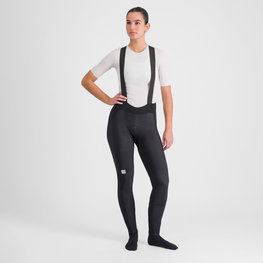 SPORTFUL pantalones largos con tirantes - BODYFIT PRO - negro