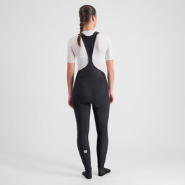 SPORTFUL pantalones largos con tirantes - BODYFIT PRO - negro