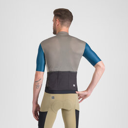 SPORTFUL jersey de manga corta - SUPERGIARA LOGO - azul/gris