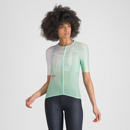 SPORTFUL jersey de manga corta - LIGHT W - verde/blanco
