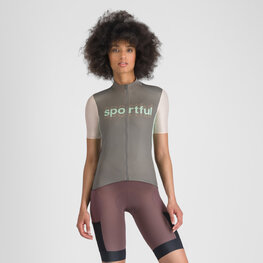 SPORTFUL jersey de manga corta - SUPERGIARA LOGO W - gris/rosa