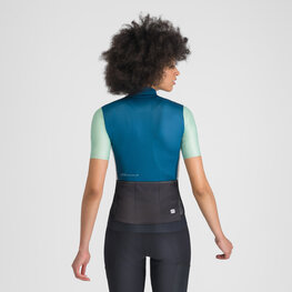 SPORTFUL jersey de manga corta - SUPERGIARA LOGO W - azul/verde